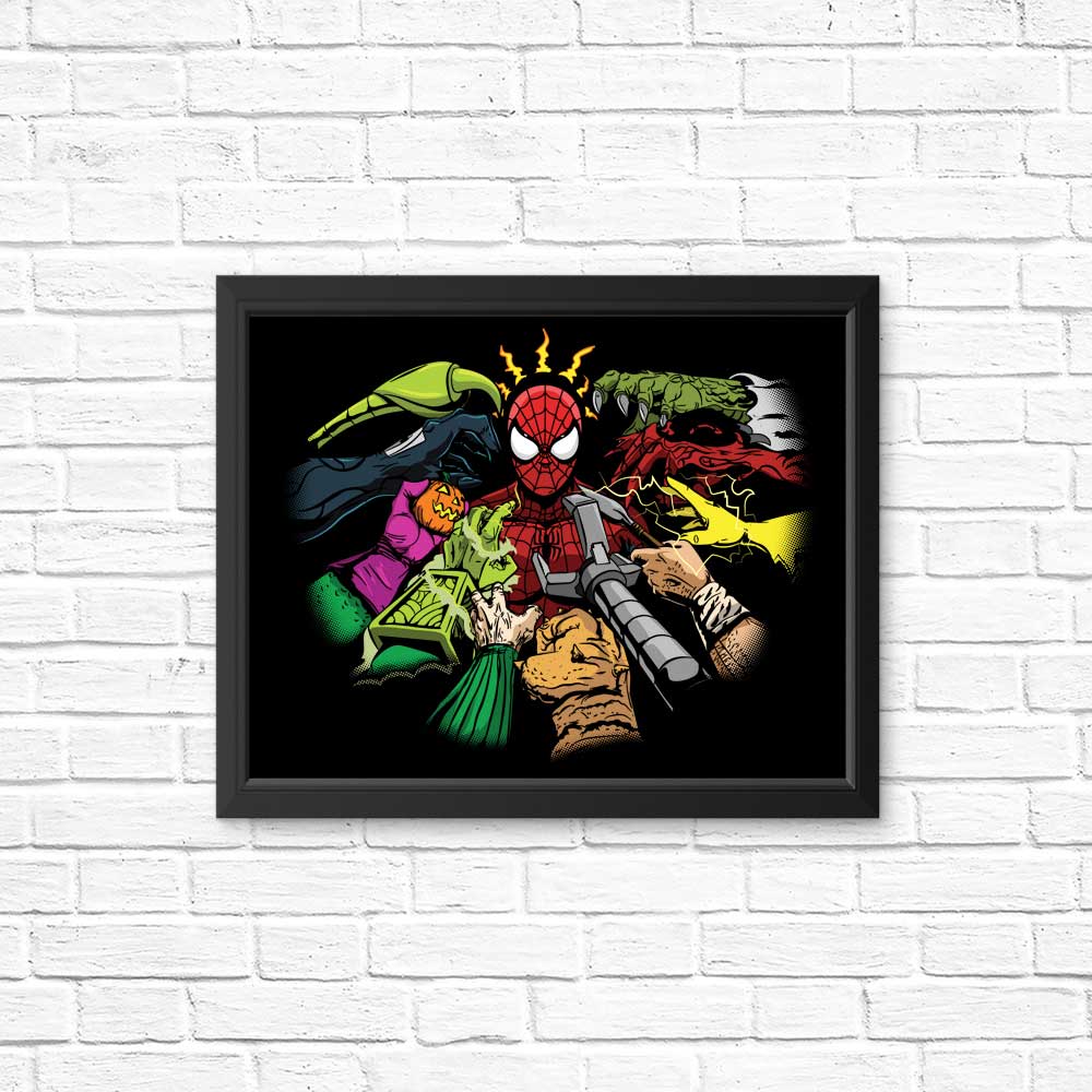 High - Quality Spider Yaga Posters and Prints by Aaron Morales Designs