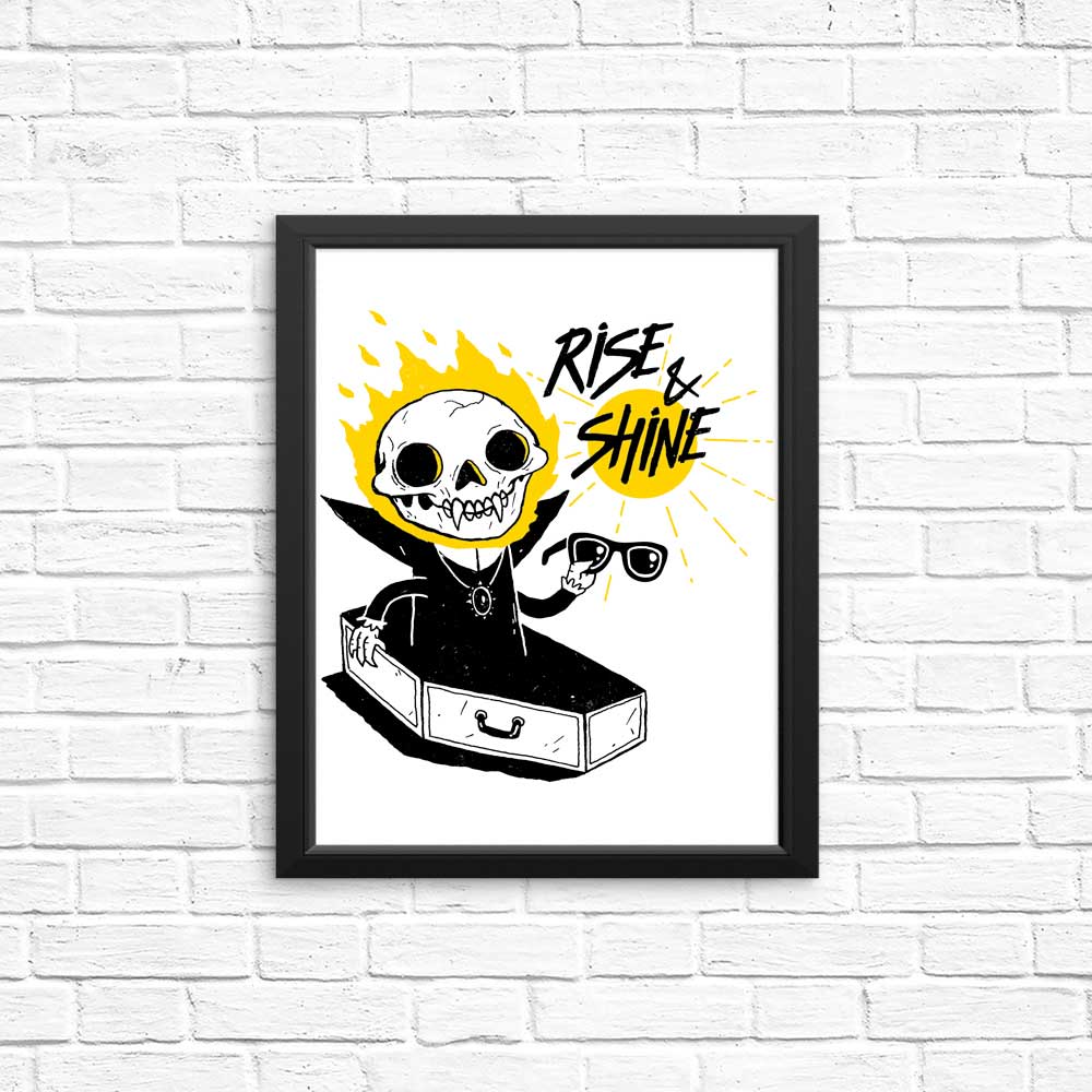 Rise and Shine Wall Decor - High - Quality Posters and Prints