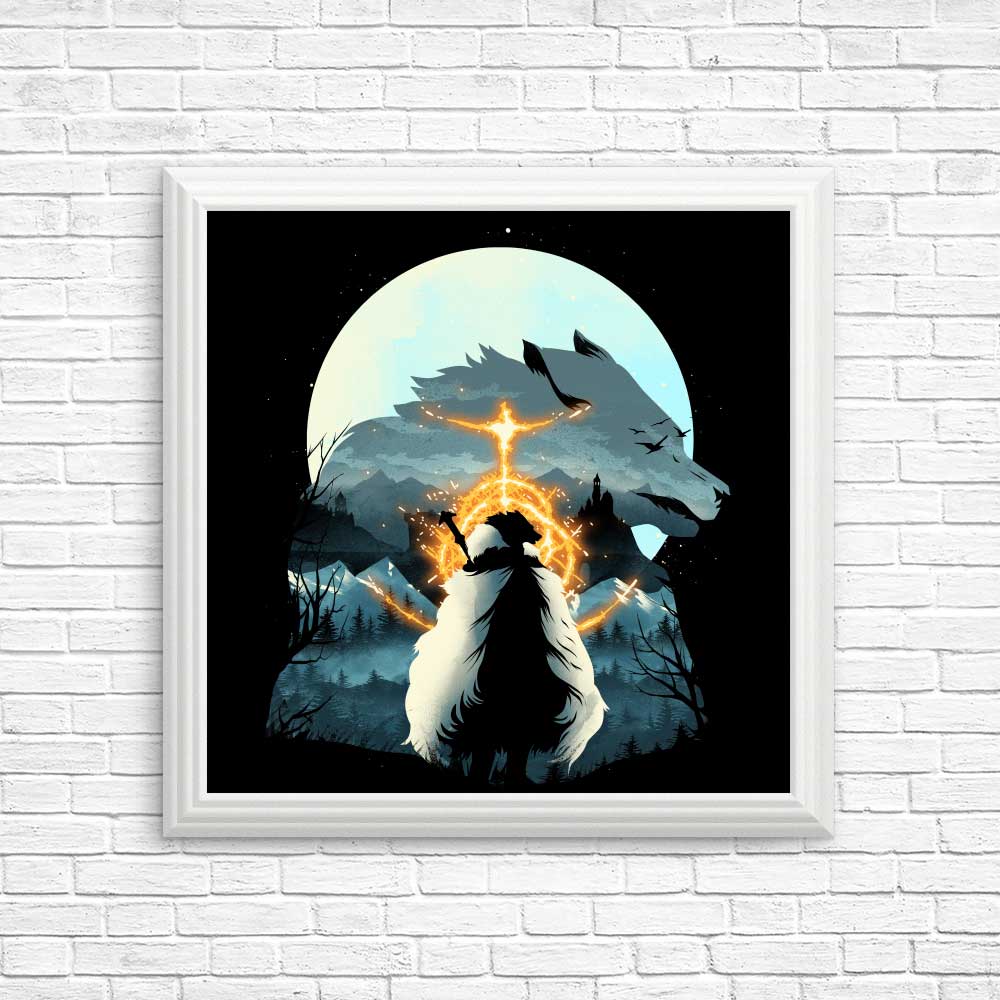 Stunning 'The Half Wolf' Posters & Prints by Dandingeroz