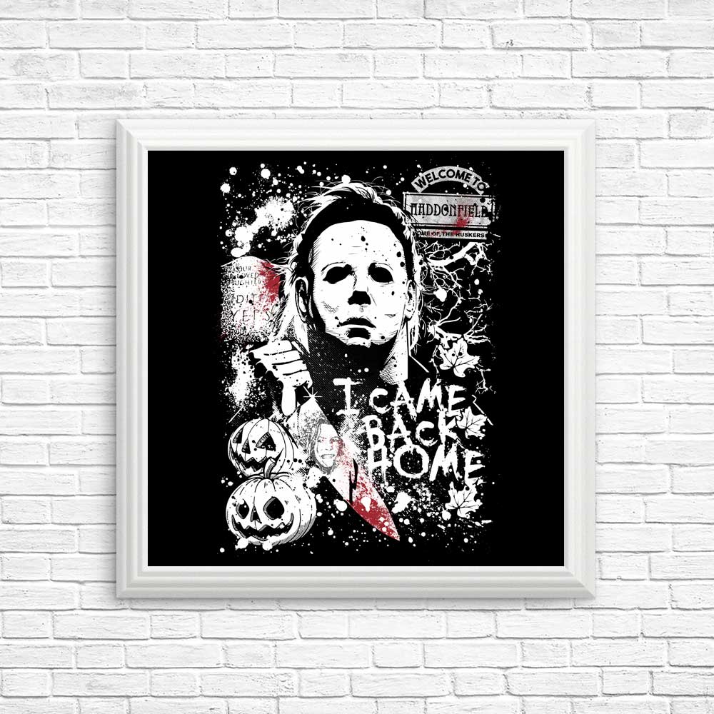 Evil in Haddonfield - High - quality Art Posters and Prints