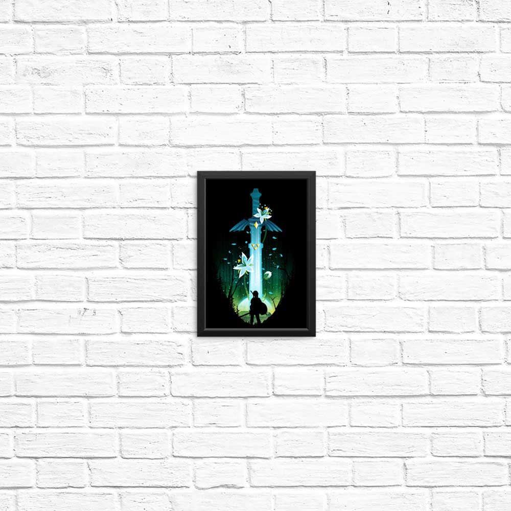 Inspiring Courage Sword Posters and Prints by Dandingeroz