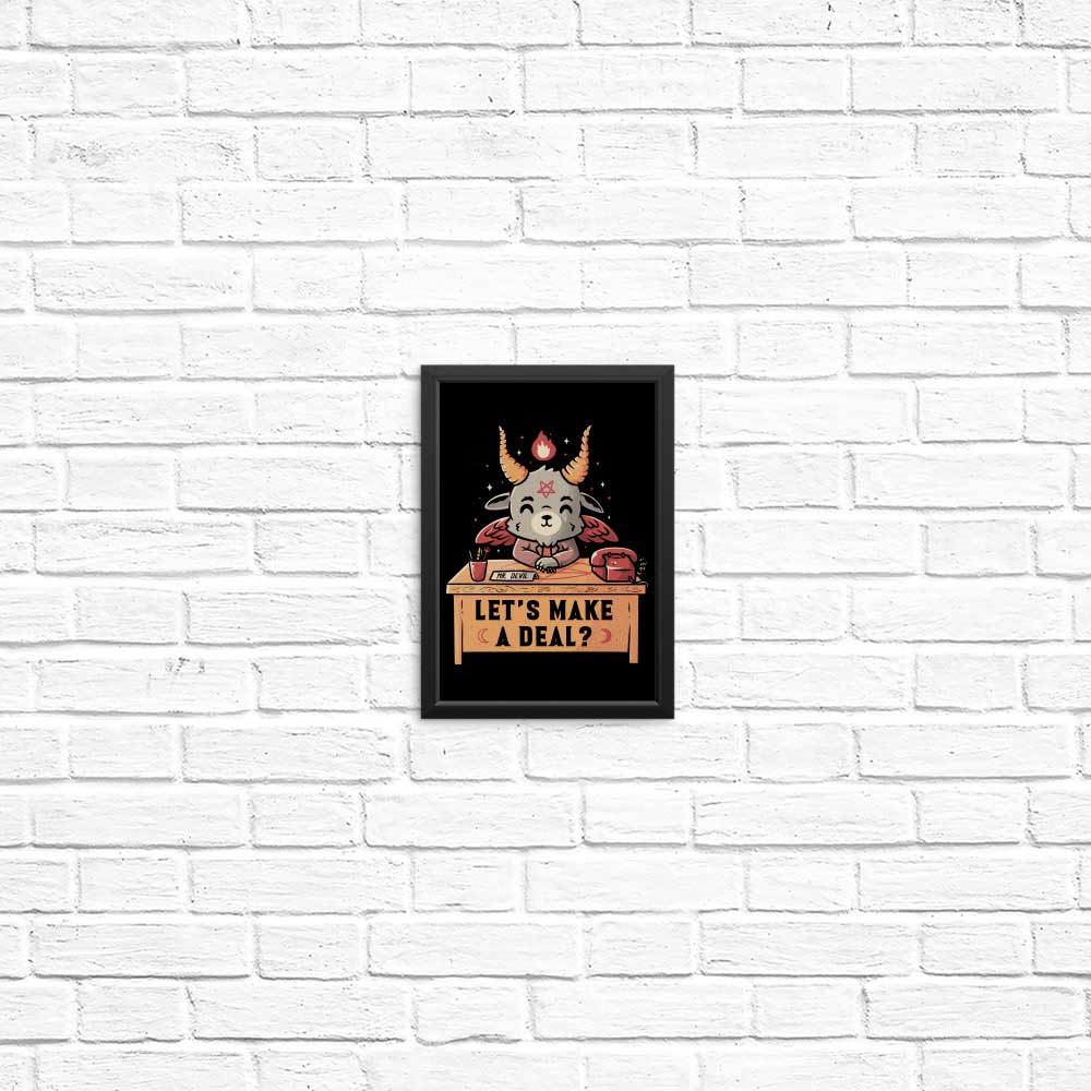 Let's Make a Deal - High - Quality Posters and Prints for Decor