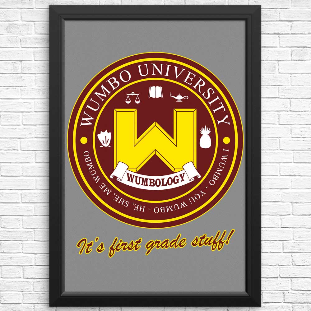 Poster and Print Collection from Wumbo University