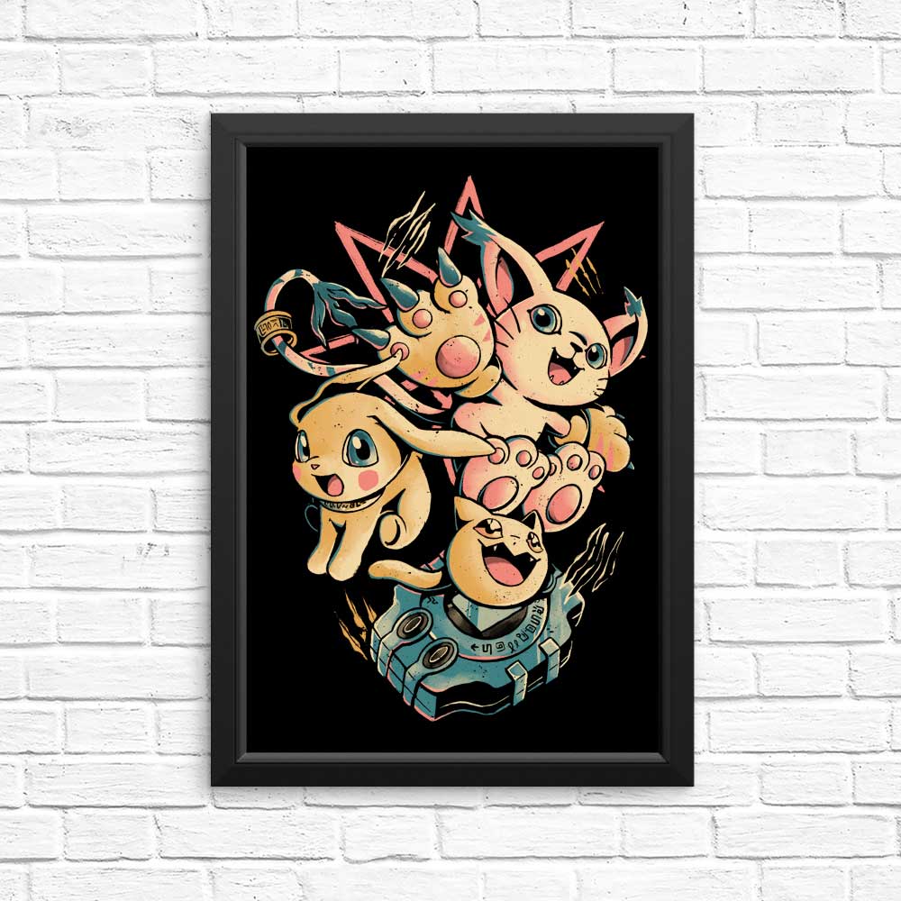 Digital Evolution of Cats - High - Quality Posters and Prints