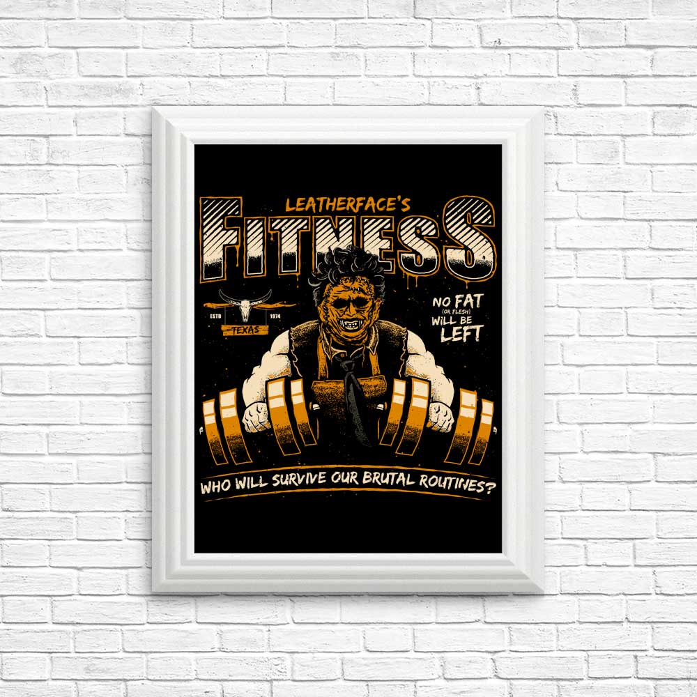 Texas Fitness Workout Posters and Art Prints for Home Gym Decor