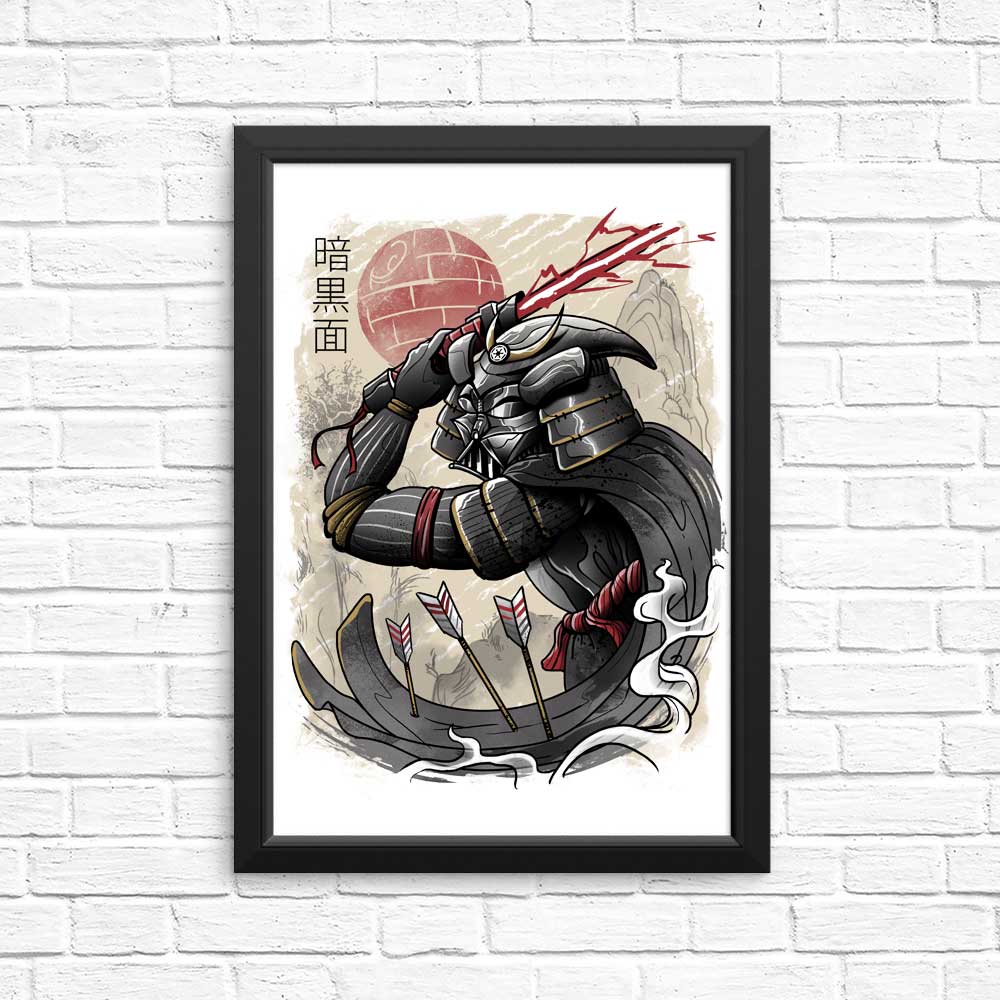 Dark Samurai Artistic Posters and Prints for Decor