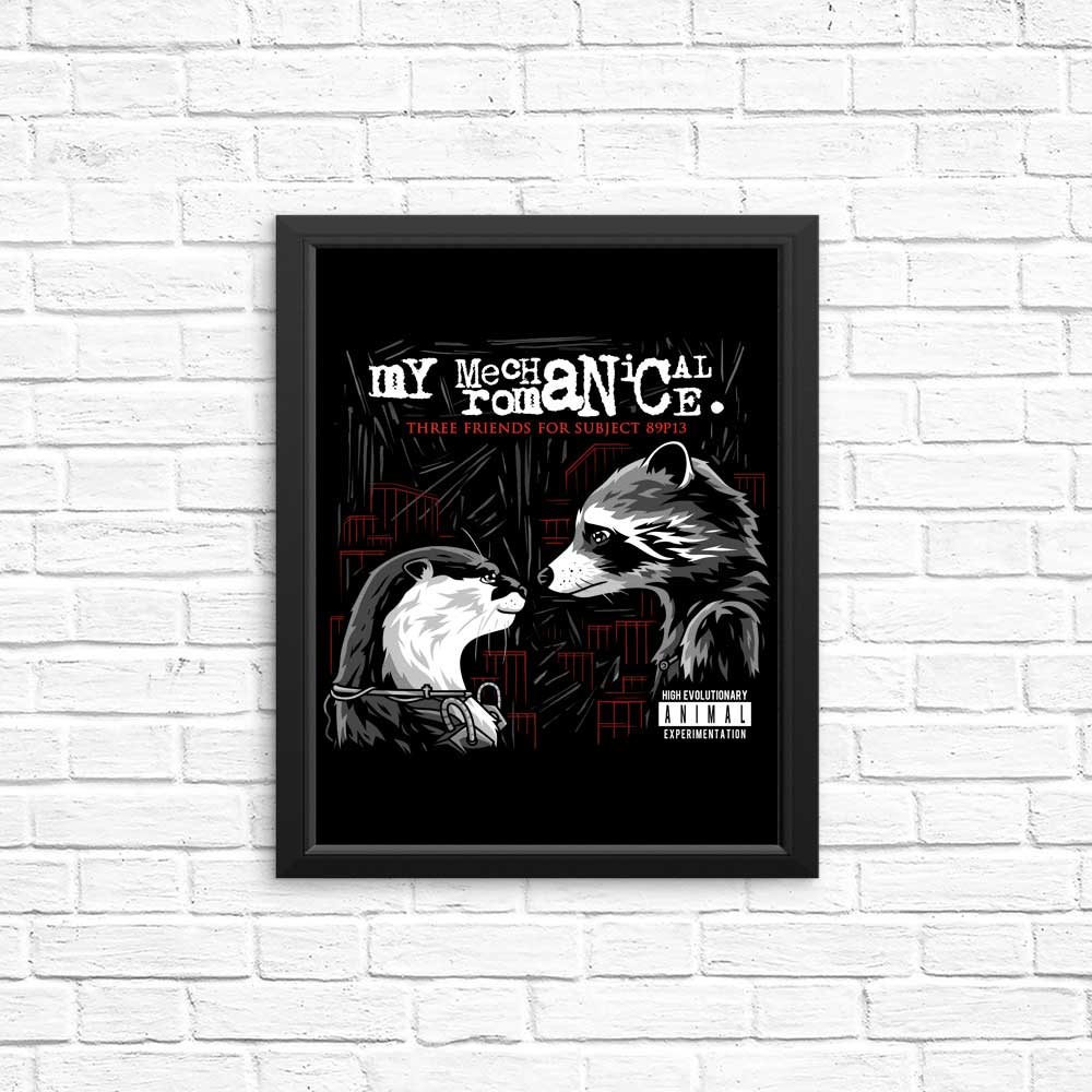 Mechanical Romance-themed Posters and Prints from Prime Premne Design