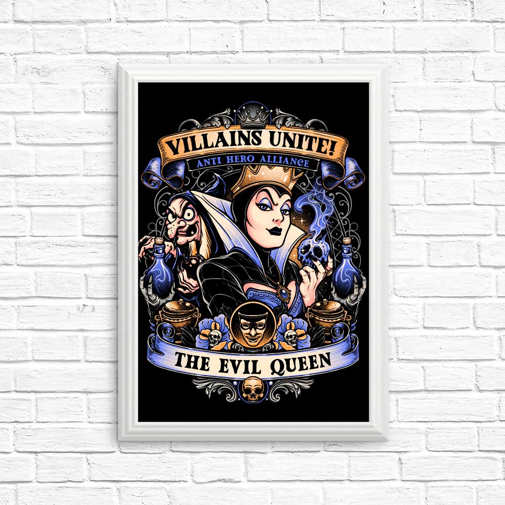 High - quality Evil Queen Posters & Prints from Momma Gorilla