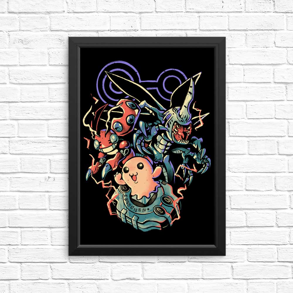 Unique Digital Insect Evolution Posters and Prints