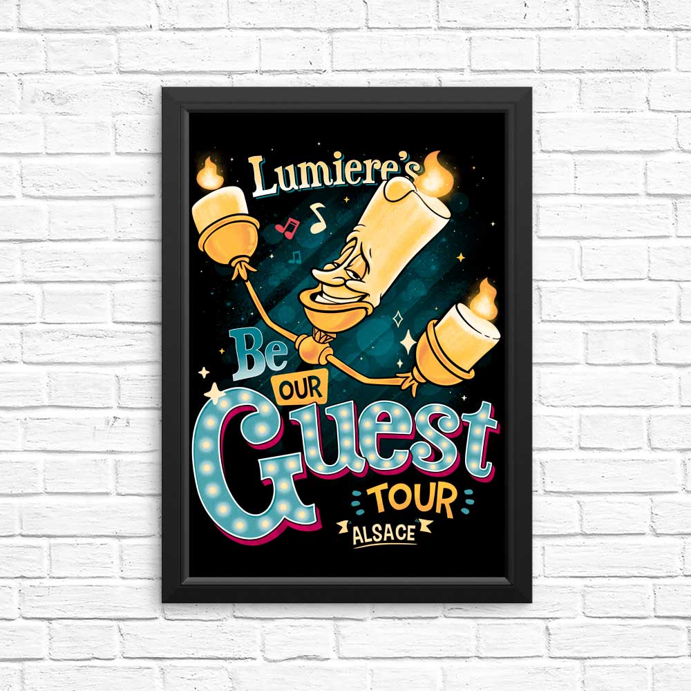 High - Quality 'Be Our Guest Tour' Posters and Prints