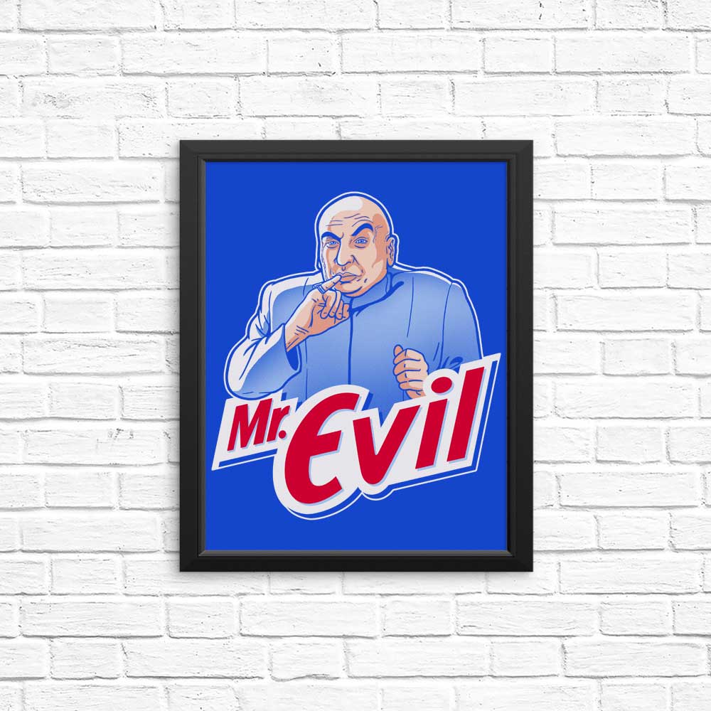 High - Quality 'Mr. Evil' Posters and Prints from Getsousa!
