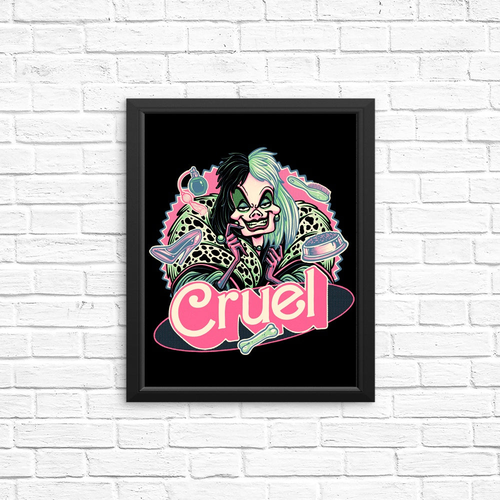 Striking Cruel Lady Wall Posters and Prints
