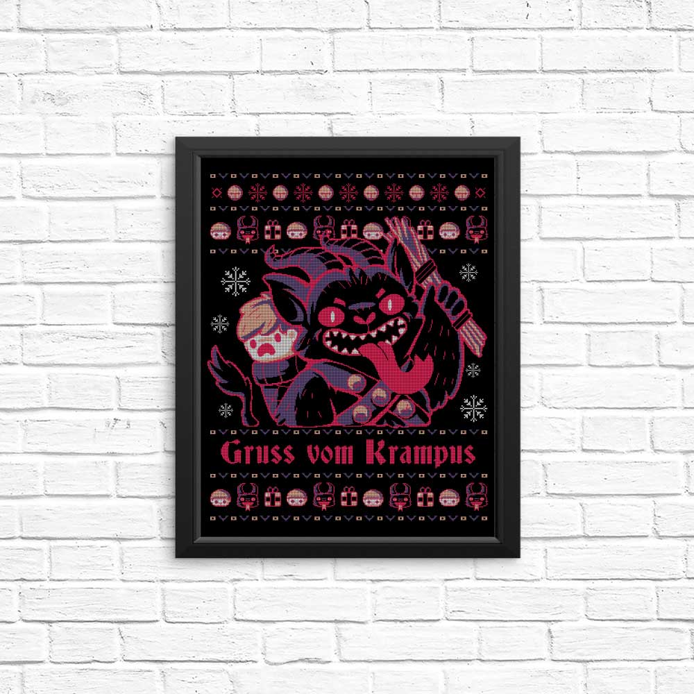 Greetings from the Krampus - High - Quality Wall Posters and Prints