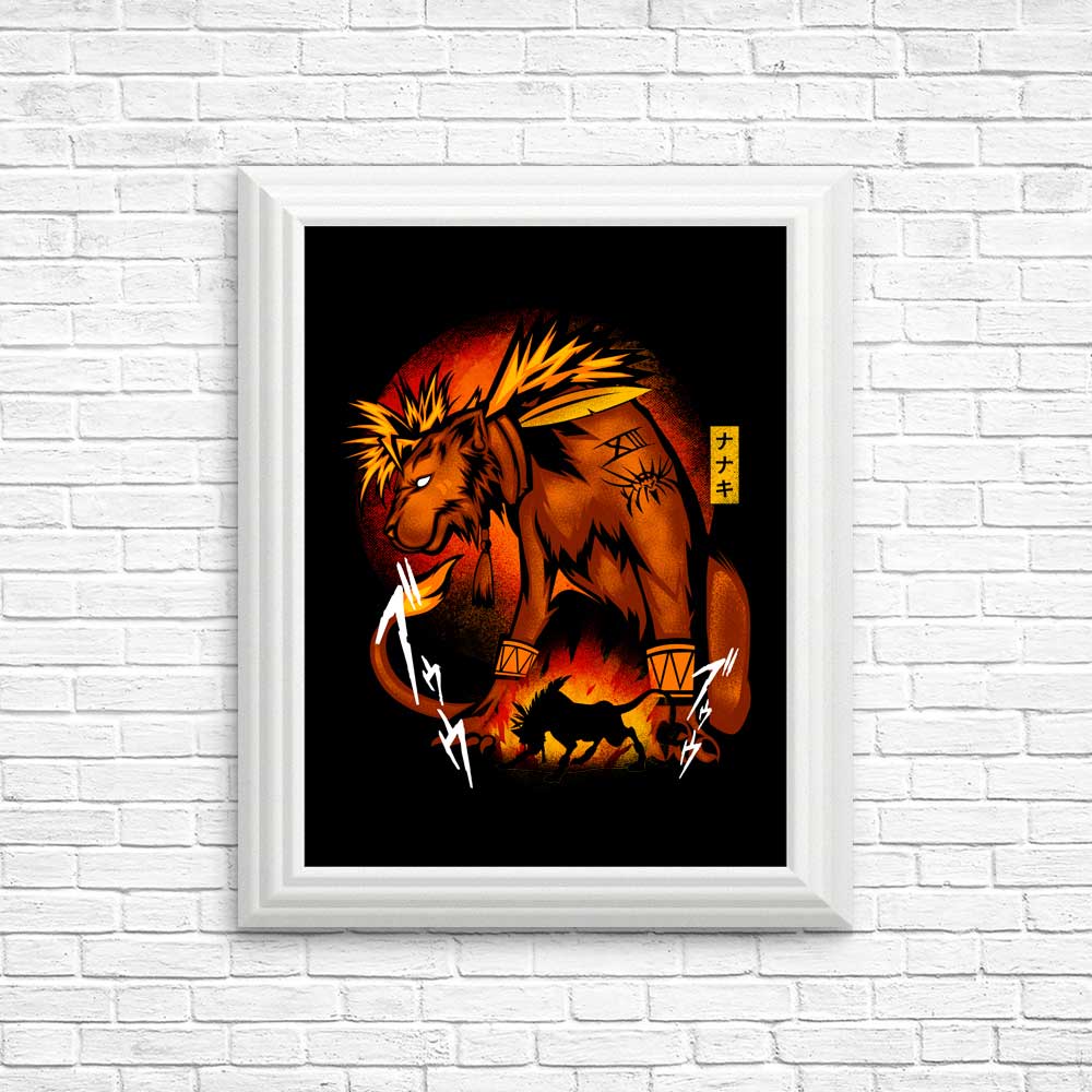Fire Red Fur Photographic Posters and Prints