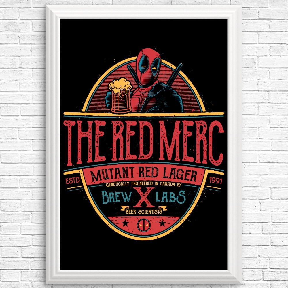 Mutant Red Lager Posters and Wall Prints