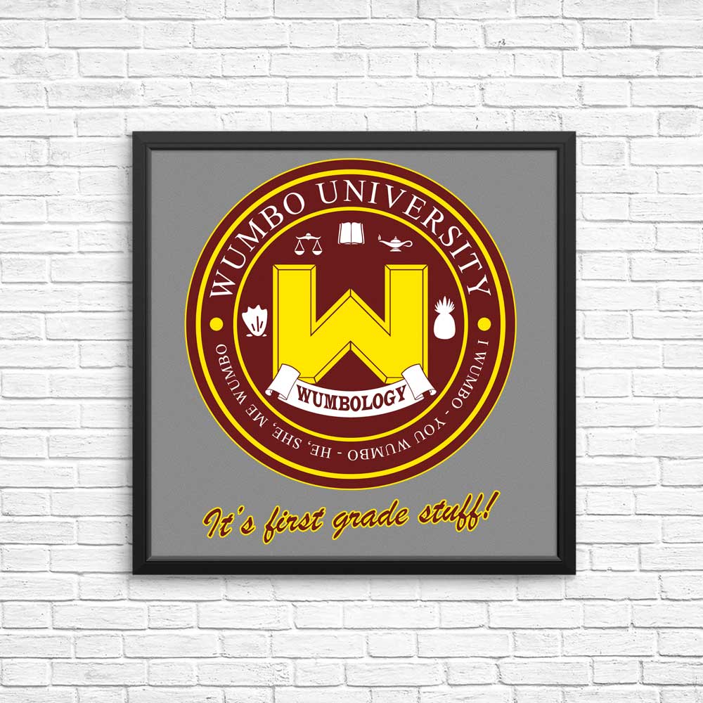 Poster and Print Collection from Wumbo University
