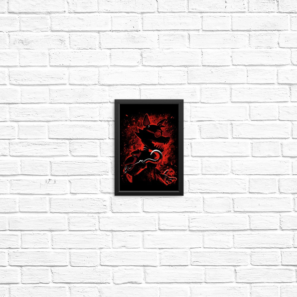 Alemaglia's Animated Fox Posters and Prints