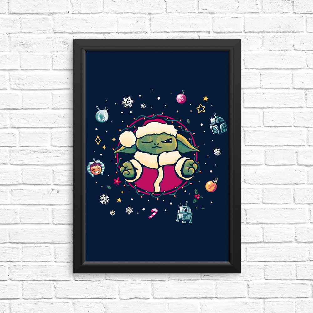 High - quality Christmas Tree Meditation Posters and Prints