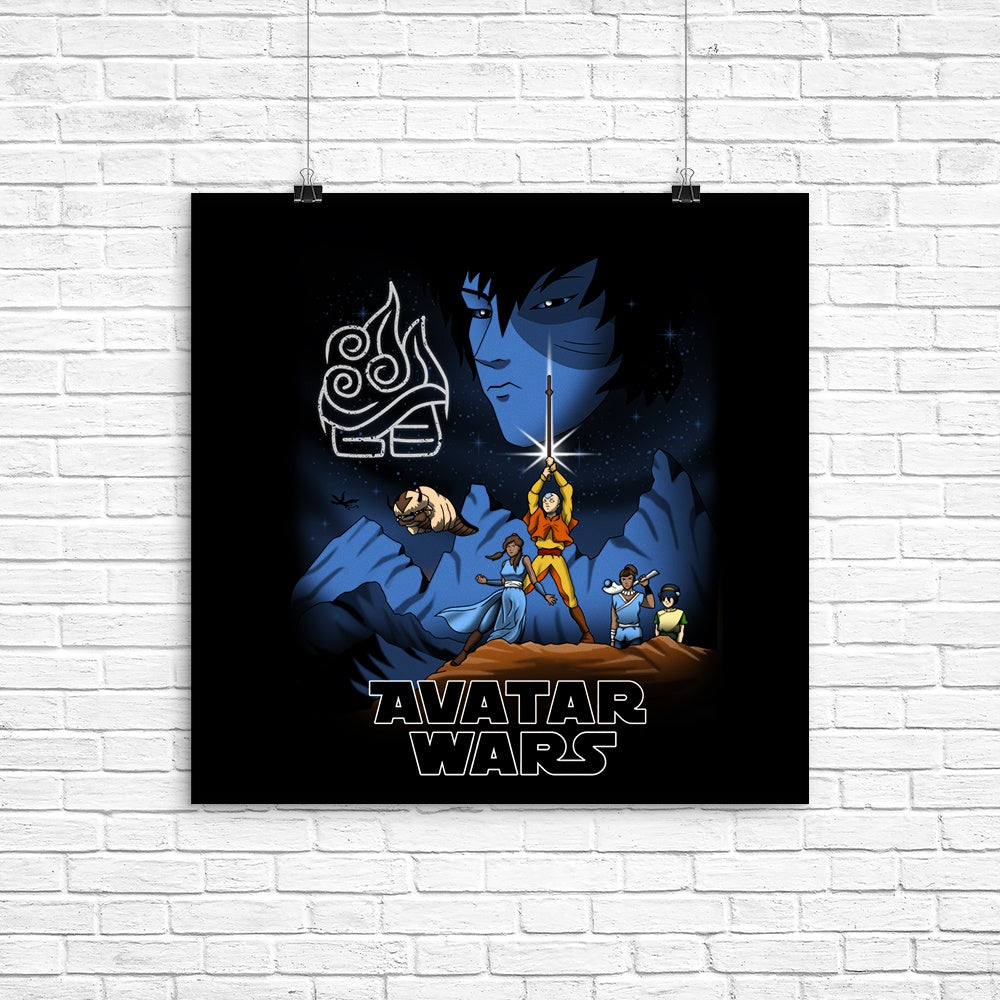 XENOS Avatar Wars Themed Decorative Poster