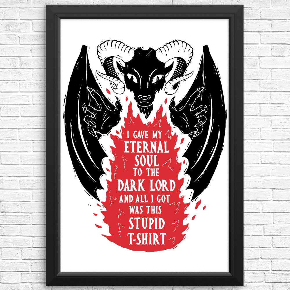 Unique Posters & Prints - 'Not a Great Deal' by DinoMike