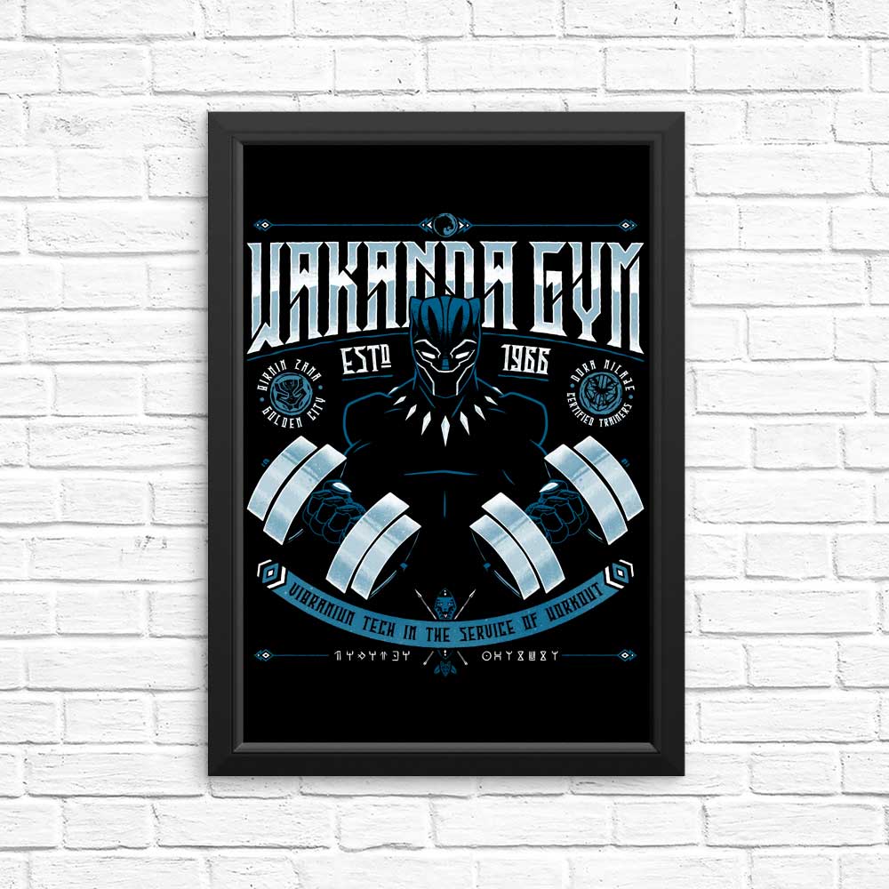 High - Quality Wakanda Fitness Posters and Prints for Your Space