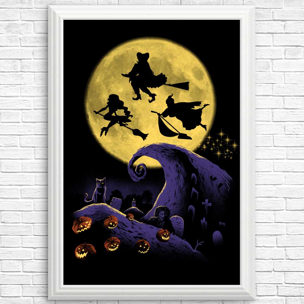 XENOS Nightmare Before Salem Wall Posters and Prints for Home Decor