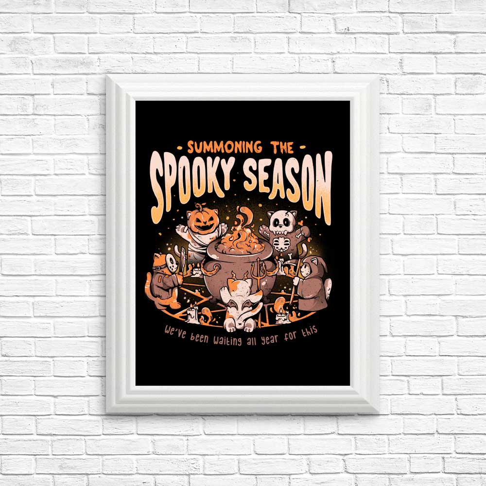 Spooky Season Summoning - High - Quality Posters and Prints for Decoration