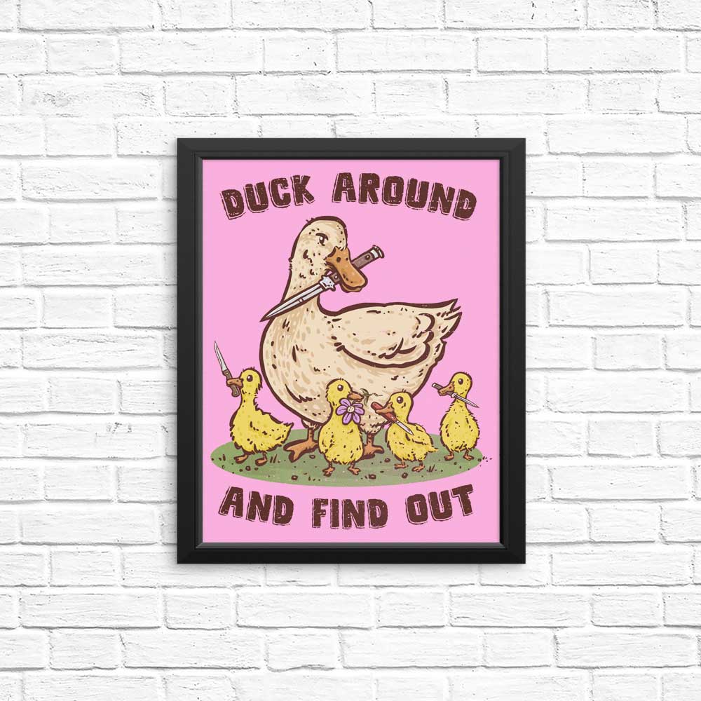 Duck Around Wall Posters and Art Prints
