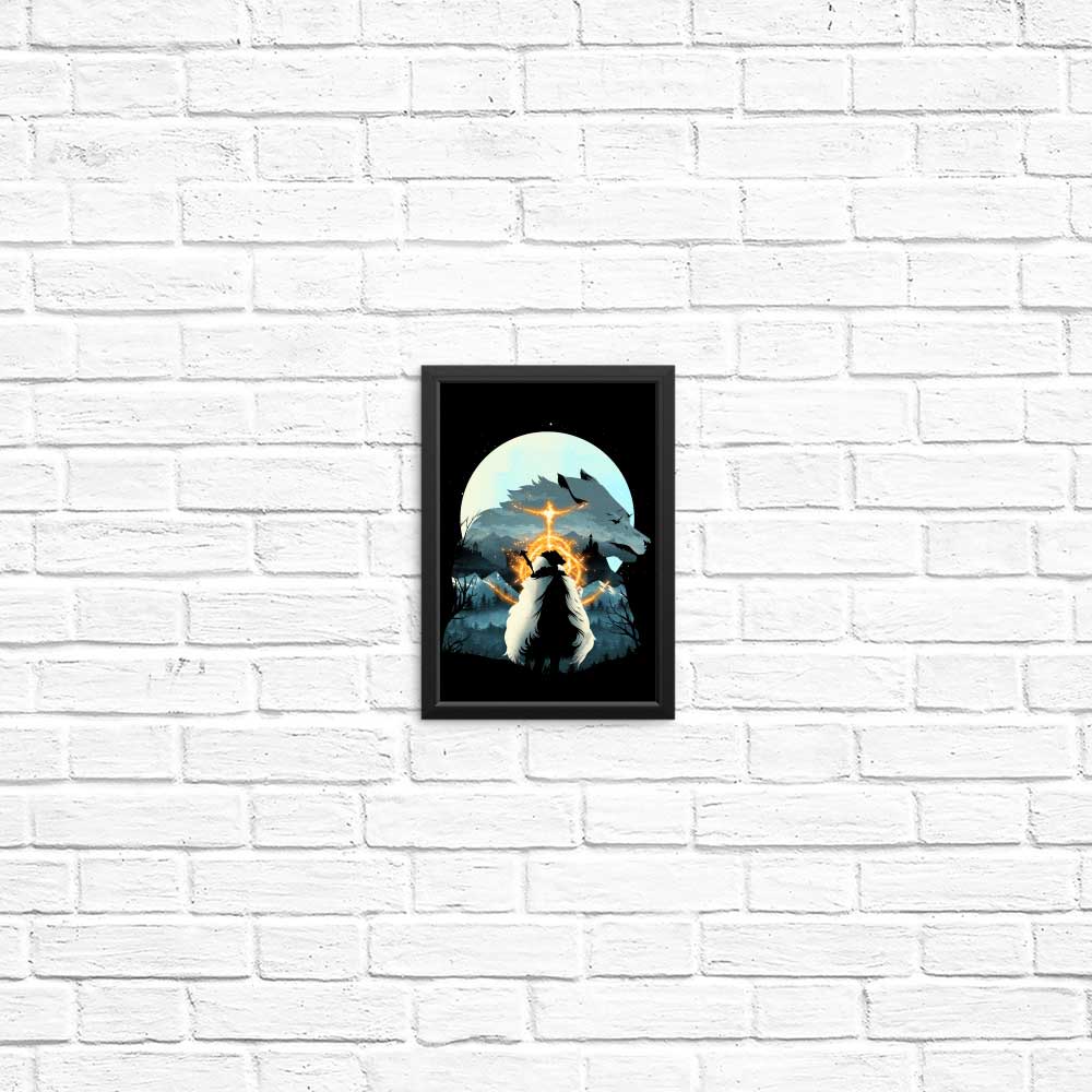 Stunning 'The Half Wolf' Posters & Prints by Dandingeroz