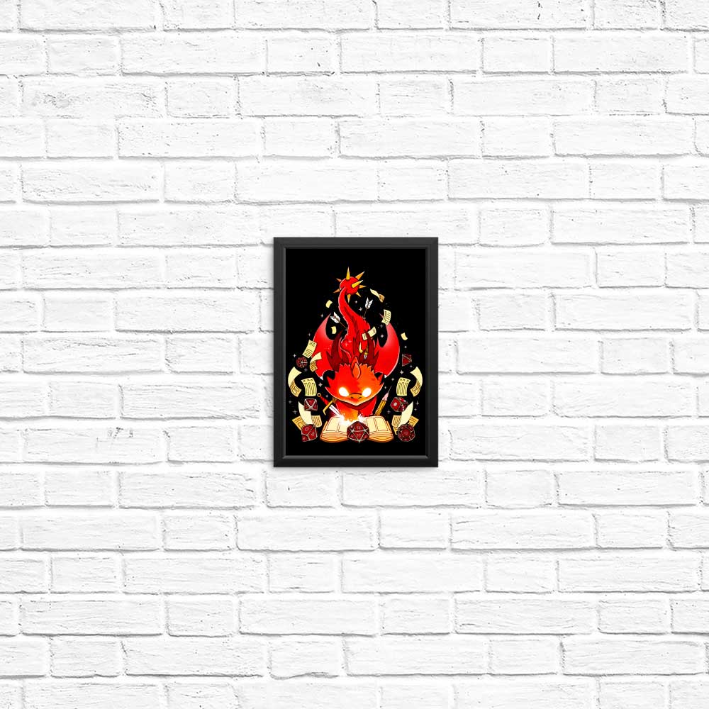 High - Quality Dragon Dice Set Posters and Prints