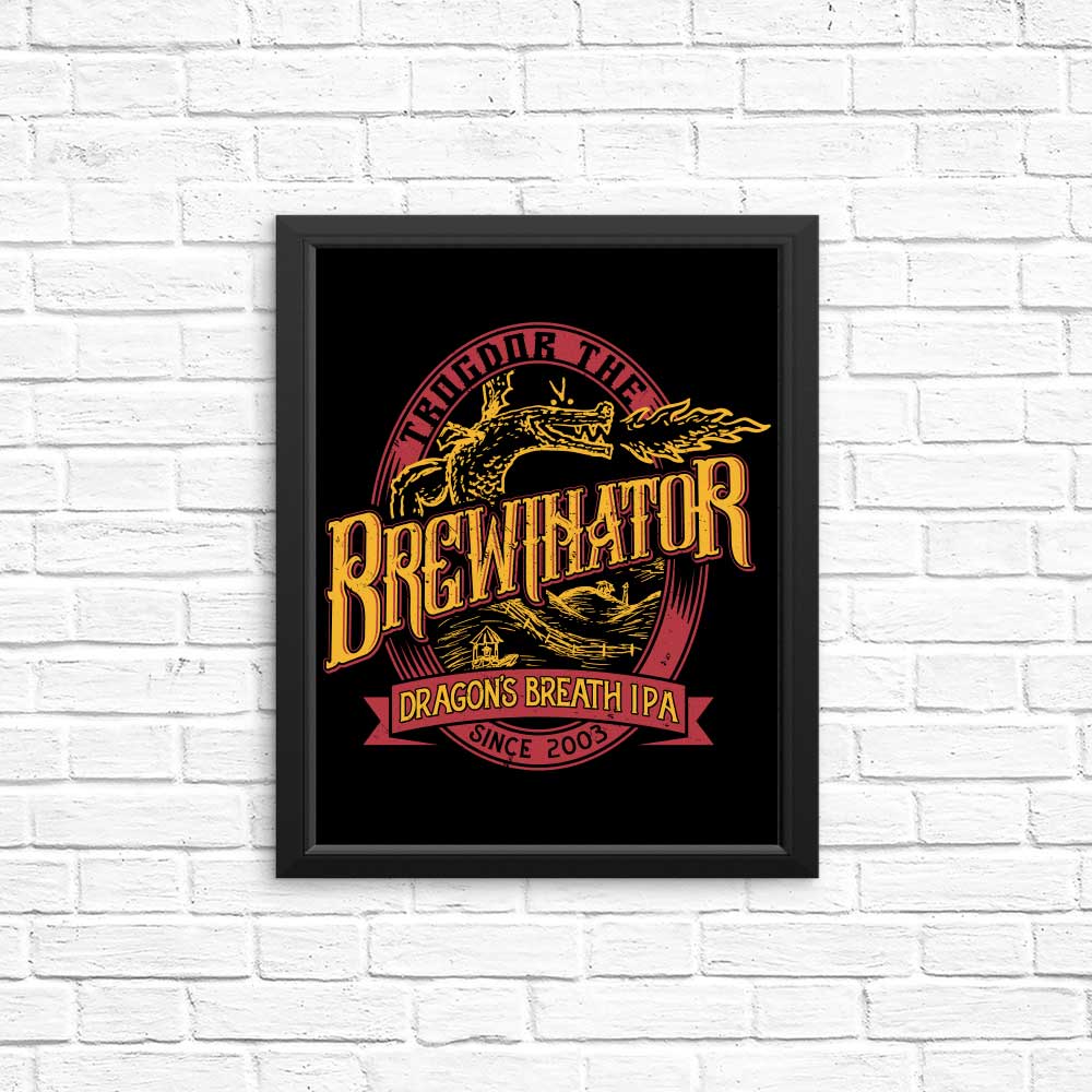 The Brewinator Art Posters and Prints by CoD Designs