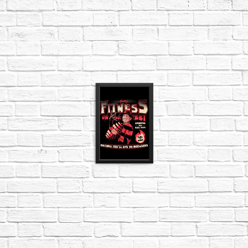Teesgeex's Freddy's Fitness Inspiring Posters & Prints