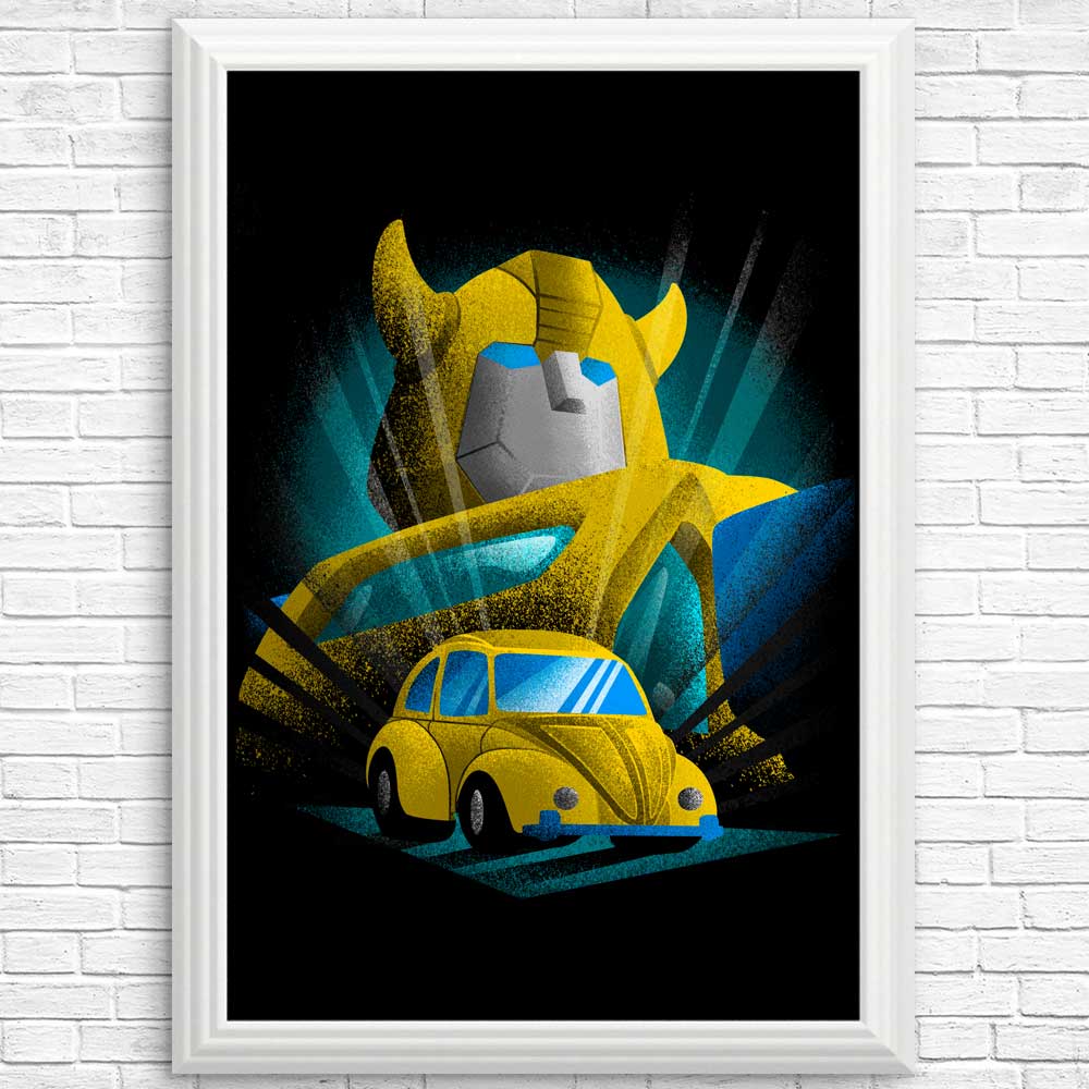 Stunning Bee Posters and Prints by Donnie Illustrations