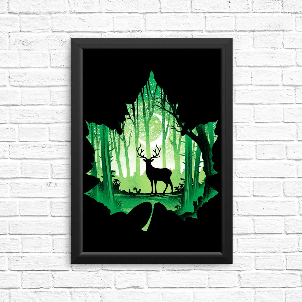 Exquisite Forest Deer Wall Posters and Prints