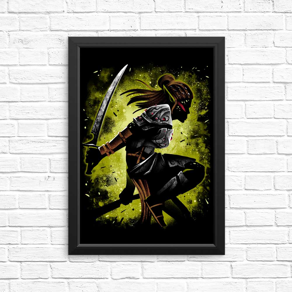 Printed Posters of Githyanki Warrior
