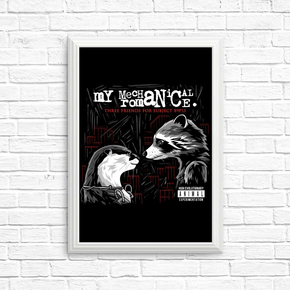 Mechanical Romance-themed Posters and Prints from Prime Premne Design