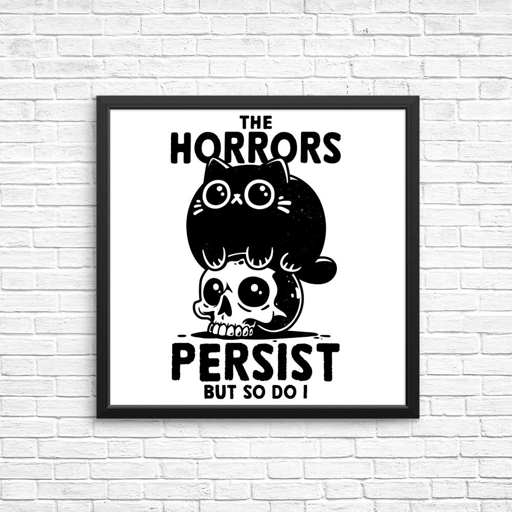 Terrifying Horror Survivor Wall Posters and Art Prints