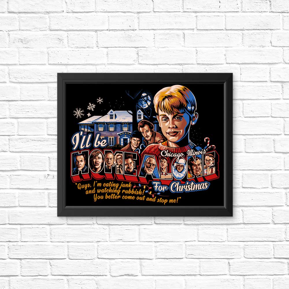 Posters and Prints - 'Eating Junk and Watching Rubbish' by GoodIdeaRyan