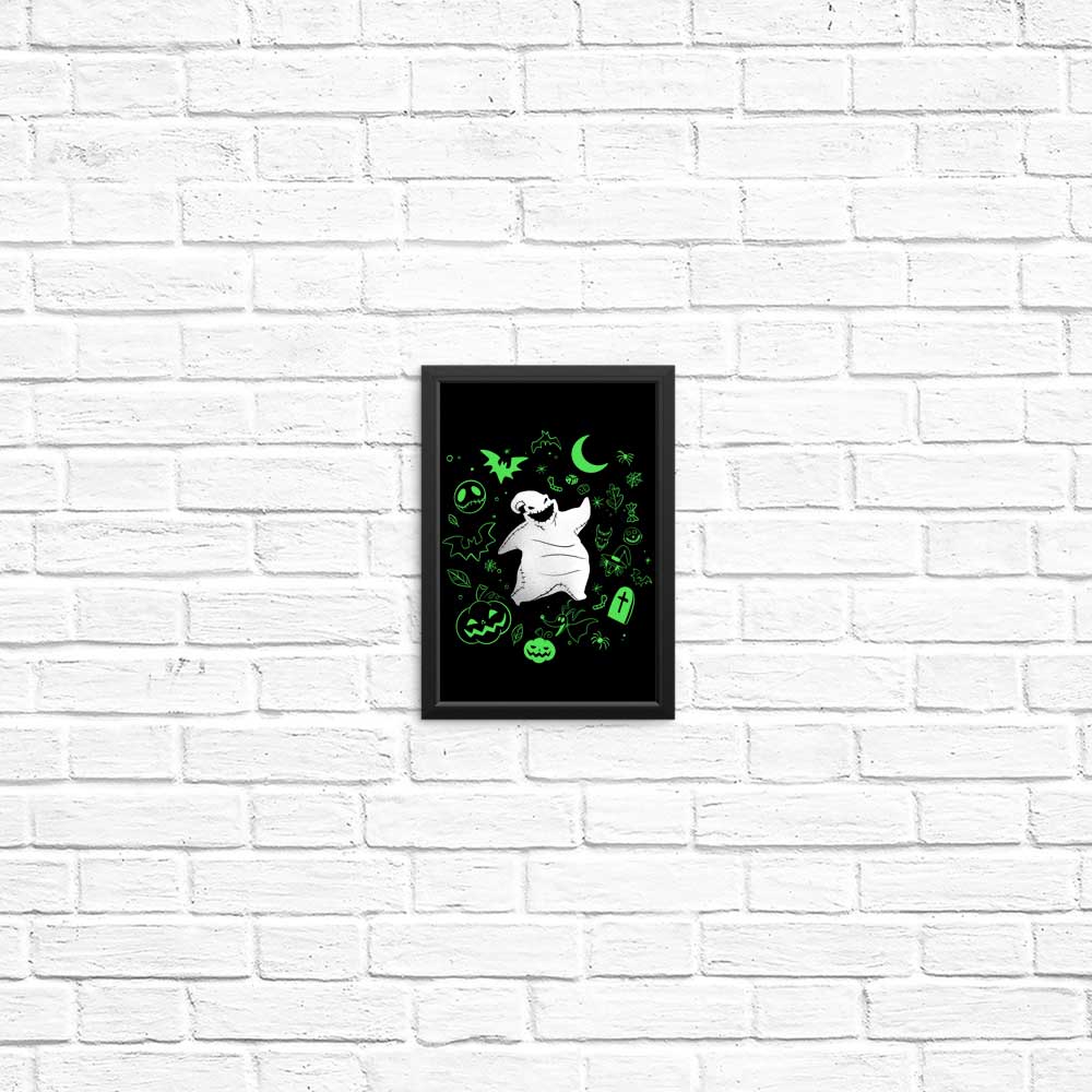 High - Quality Boogie Man Doodle Posters and Prints by Alemaglia