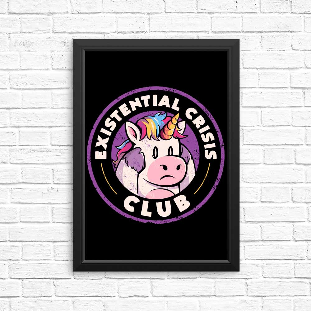 Existential Crisis Club - Art Posters and Prints for Wall Decor