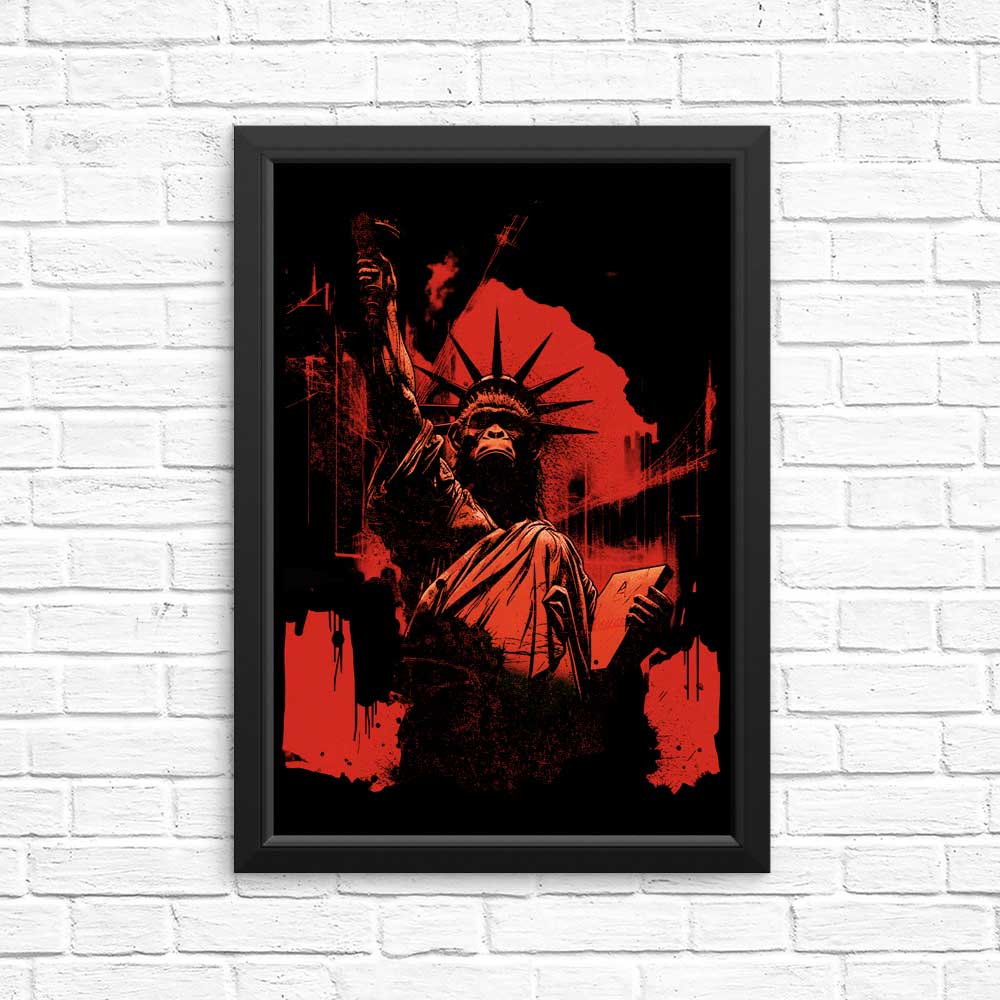 High - Quality Primal Liberty Posters and Prints by Kharmazero