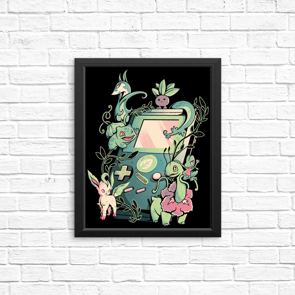 Grass Game Themed Wall Posters and Art Prints