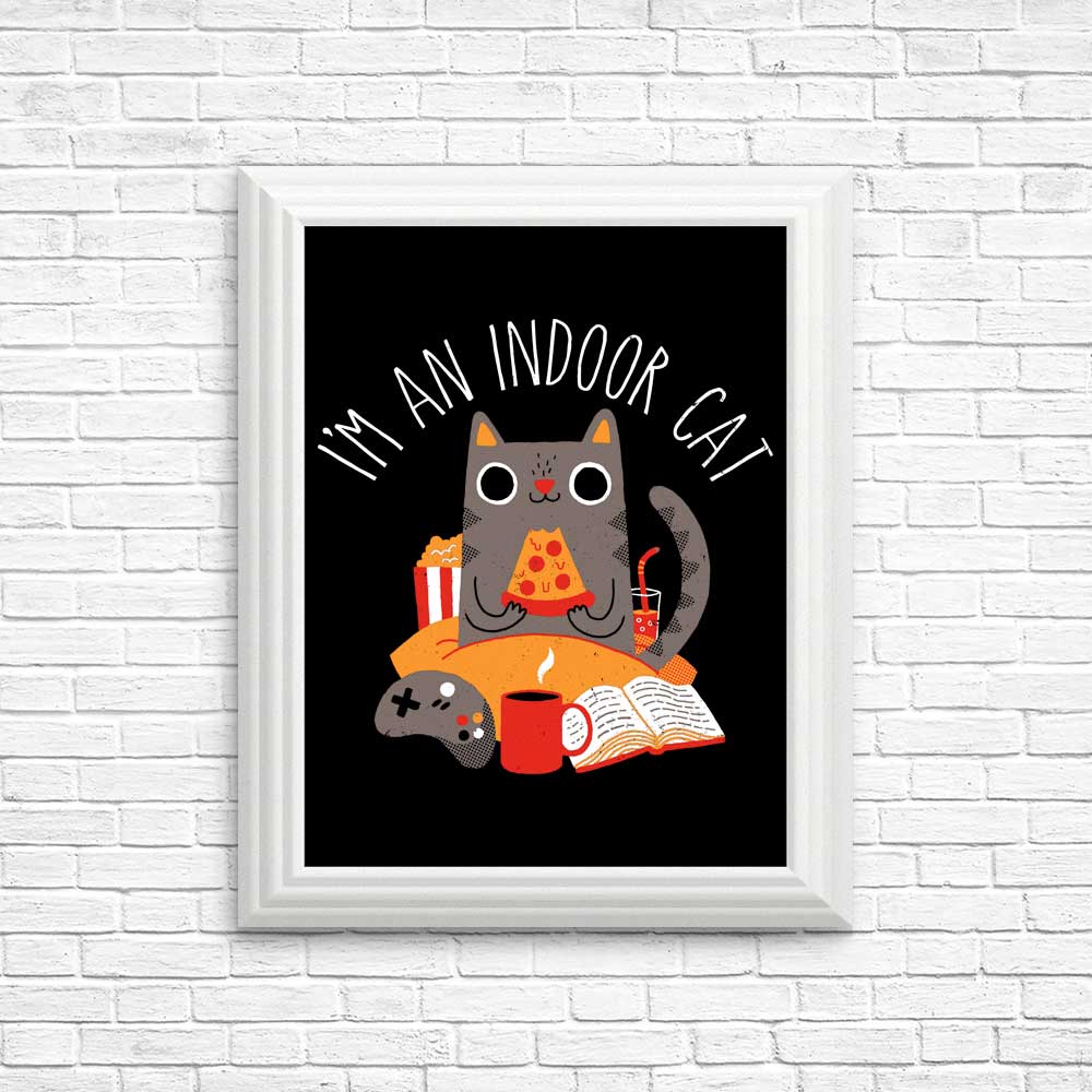 Unique Indoor Cat Posters and Prints by DinoMike