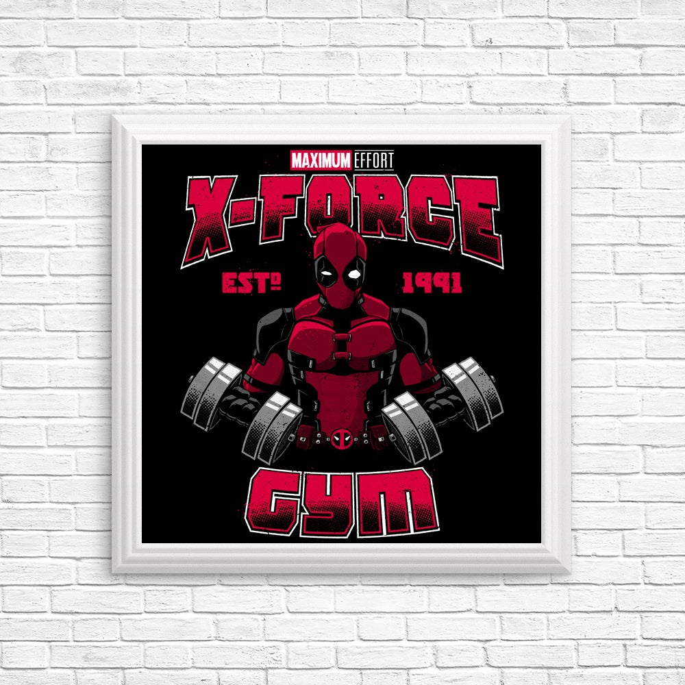 High - Quality Gym Posters and Prints from X - Force Gym Collection