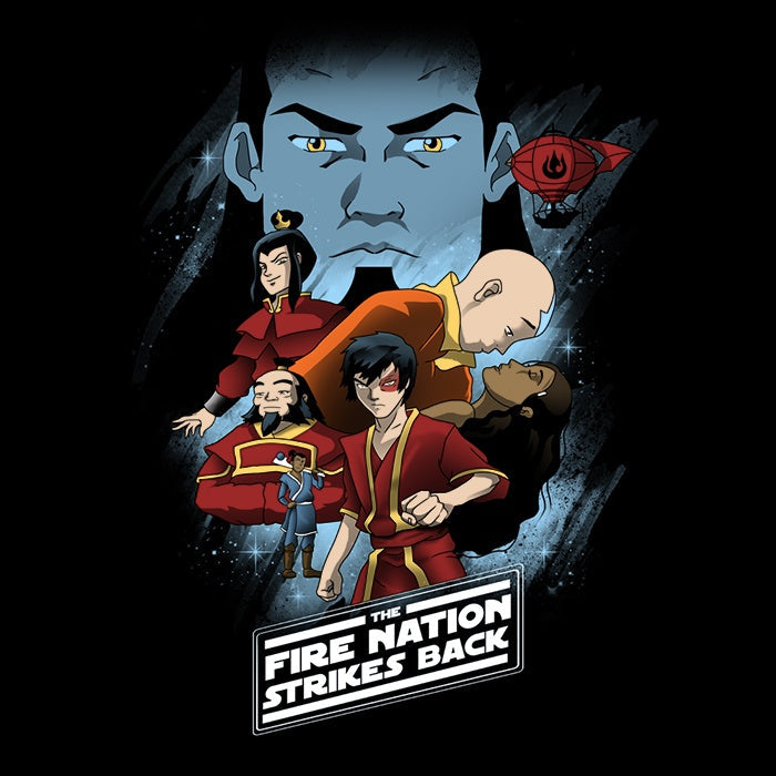 High - Quality Fire Nation Strikes Back Poster by XENOS