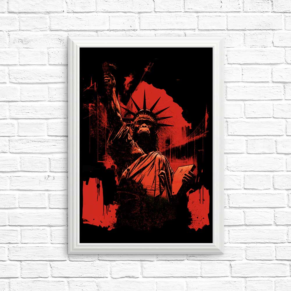 High - Quality Primal Liberty Posters and Prints by Kharmazero