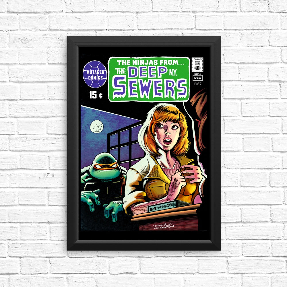 Deep Sea Ninjas - High - Quality Posters and Prints