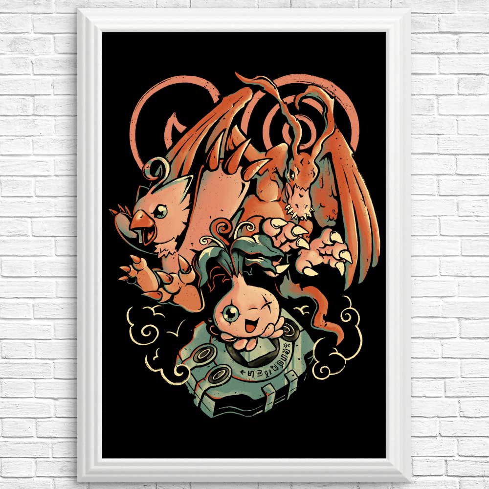Digital Evolution of Birds - High - quality Posters & Prints