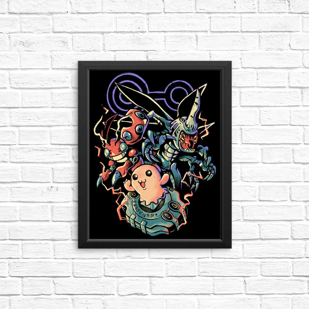 Unique Digital Insect Evolution Posters and Prints