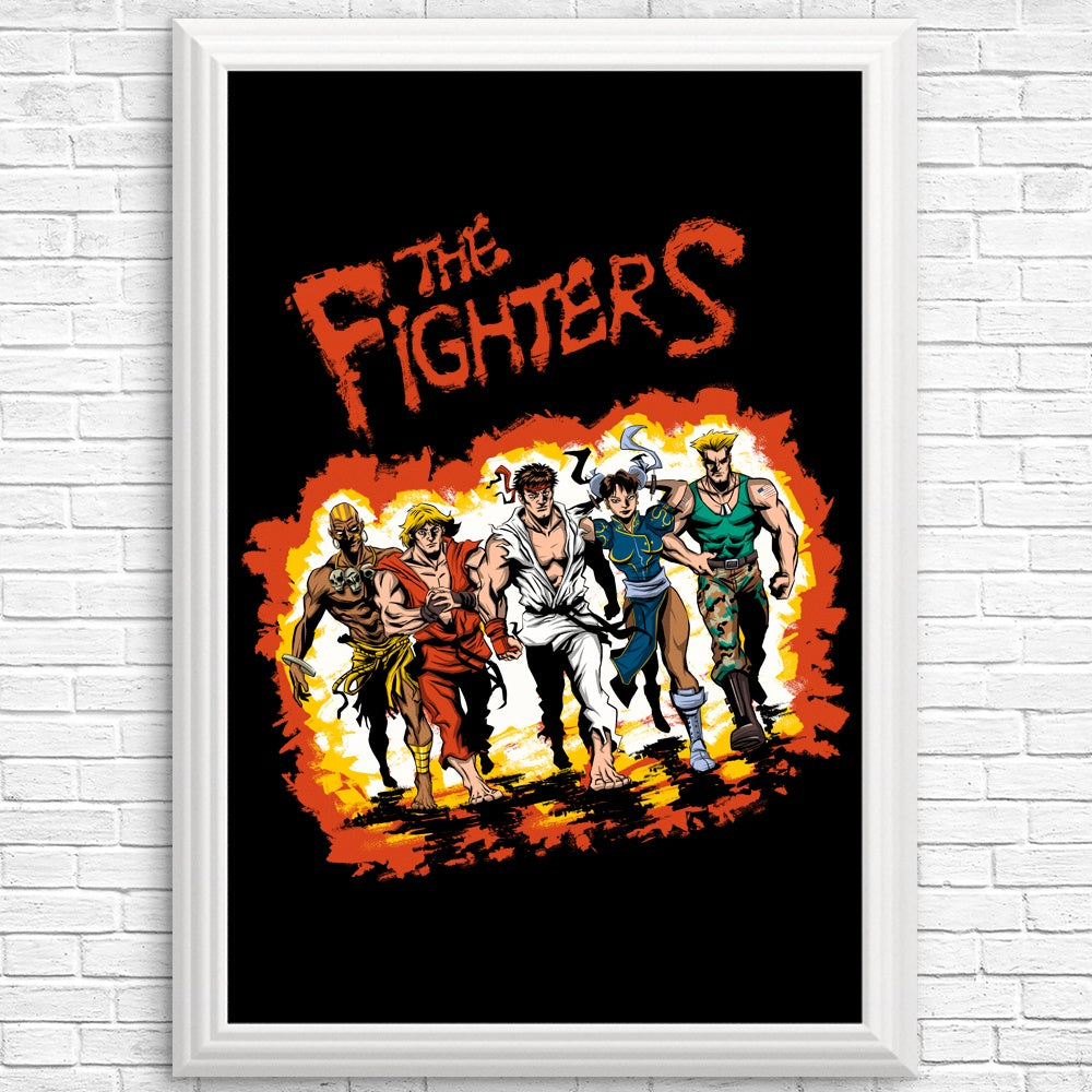High - quality Fighter - themed Posters & Prints by Zascanauta